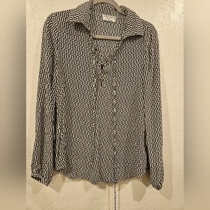 Frame Silk Womens Shirt Size Small